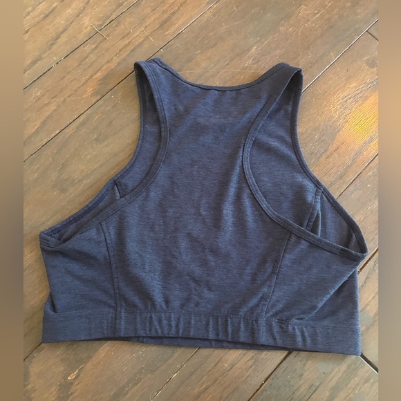 Outdoor Voices Athena crop top navy crop top bra size large - Picture 3 of 6